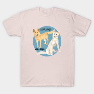 White and cream dingoes T-Shirt
